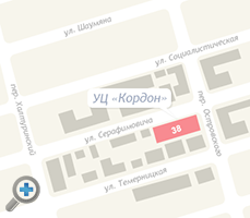 Схема проезда в центральный офис